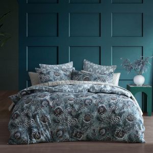 Cape Conran Quilt Cover Set Range Teal